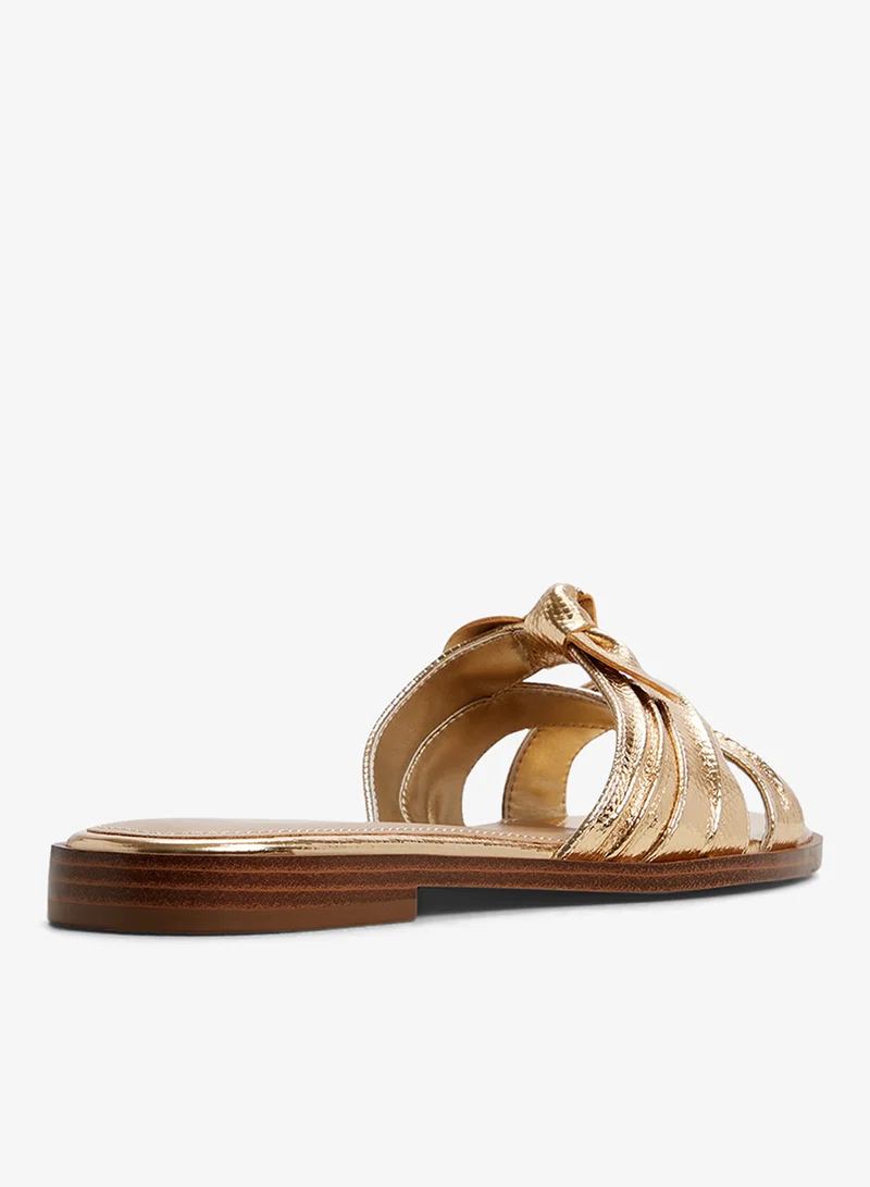 ALDO  Sunbeam Single Strap Flat Sandals for Women | Best Price UAE